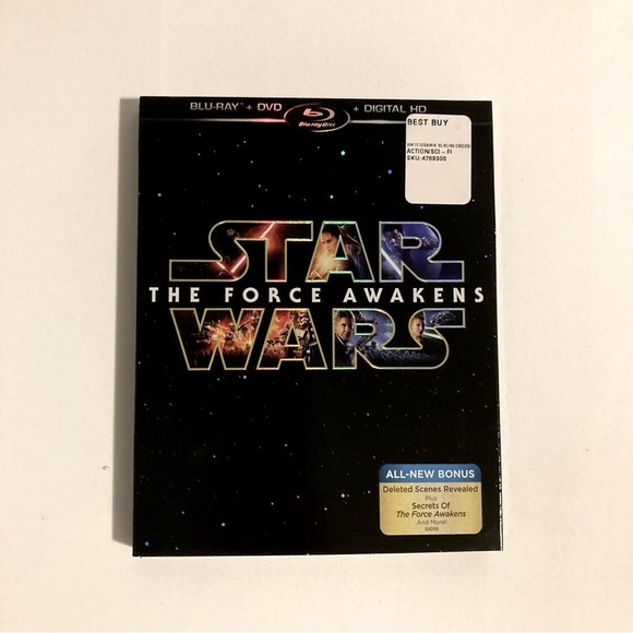 Other - Star Wars The Force Awakens Blue-ray + DVD + Digital
